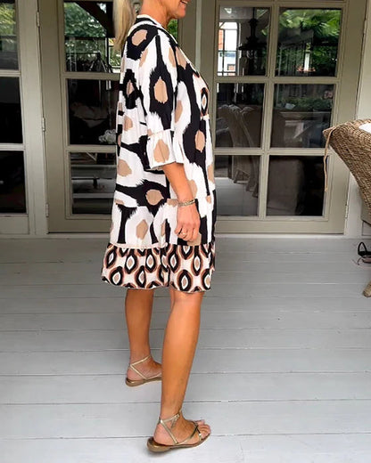 INGRID - STILVOLLES PLISSEE KLEID